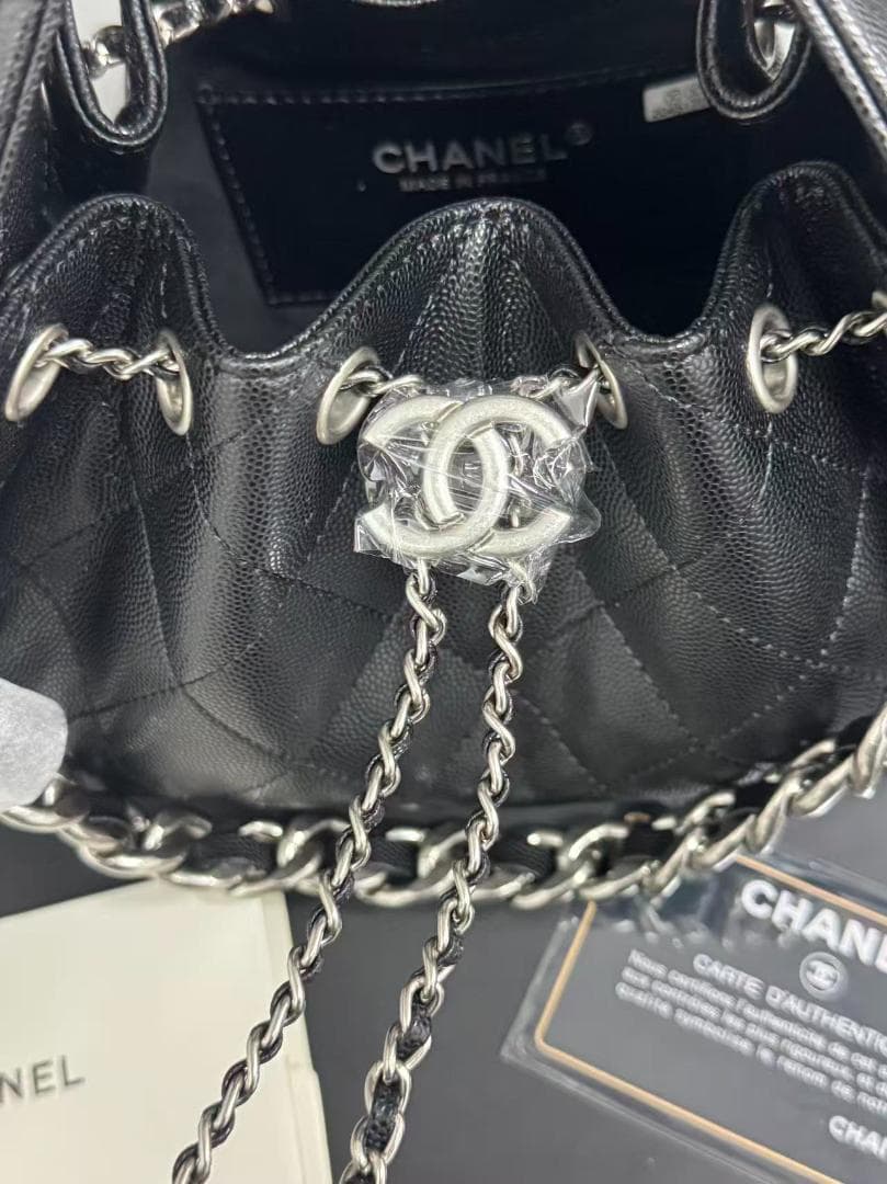 高級感 25bag miniブラック ショルダーバッグ