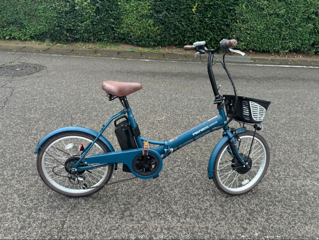電動アシスト折りたたみ自転車 provos