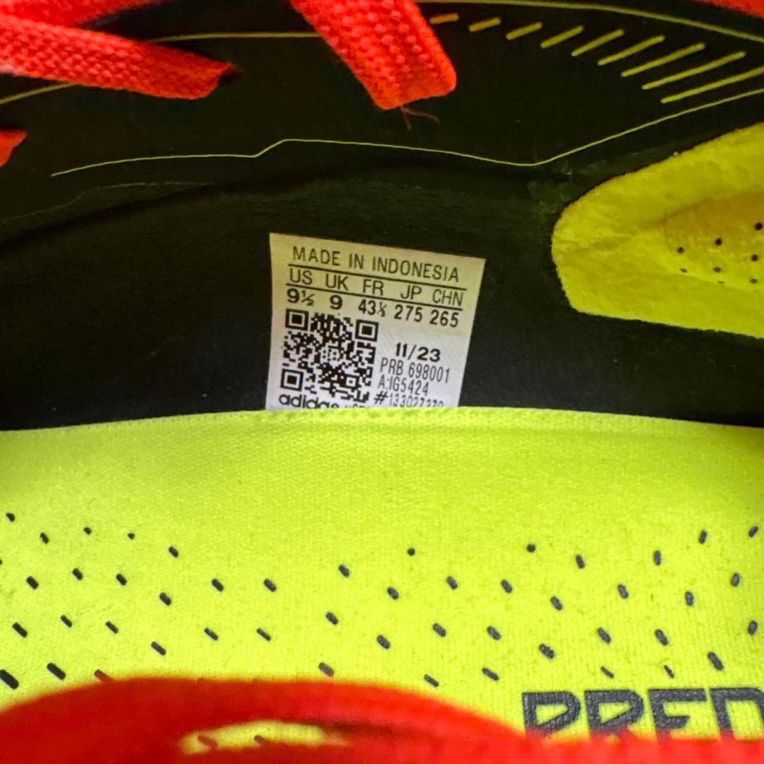 ADIDAS PREDATOR ELITE HG/AG 支給品
