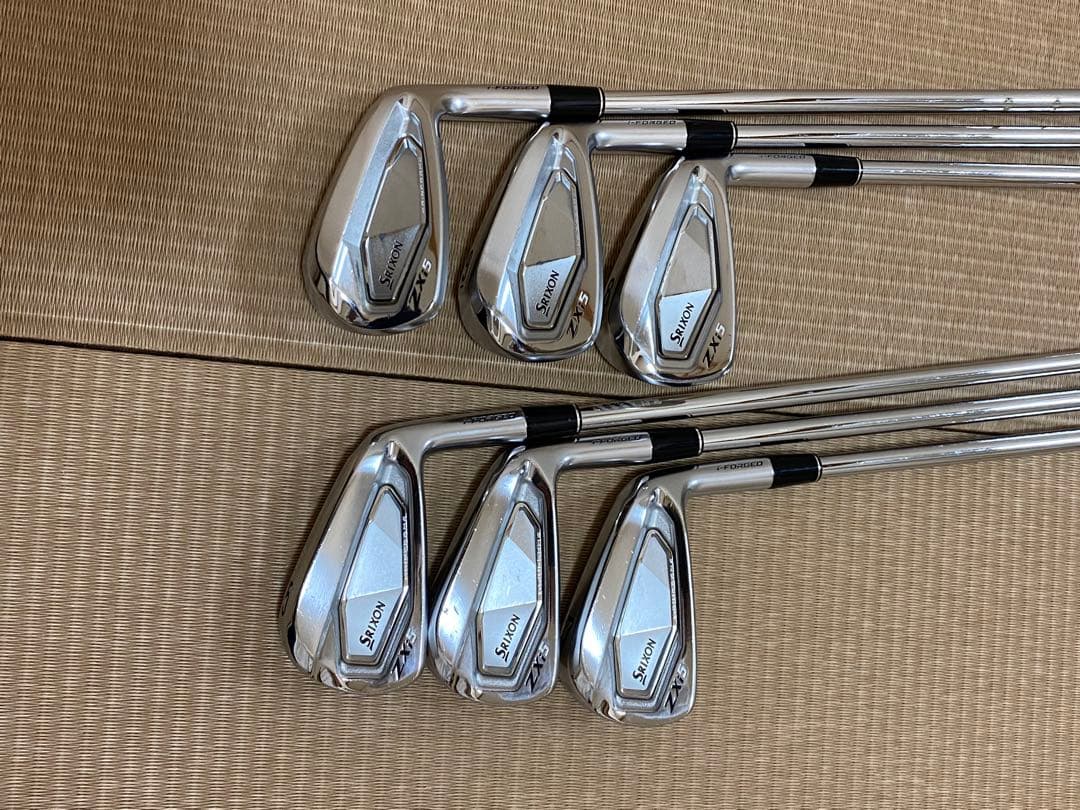 中古特注Srixon ZXi5アイアンセット モーダス105R 6本(5〜PW)