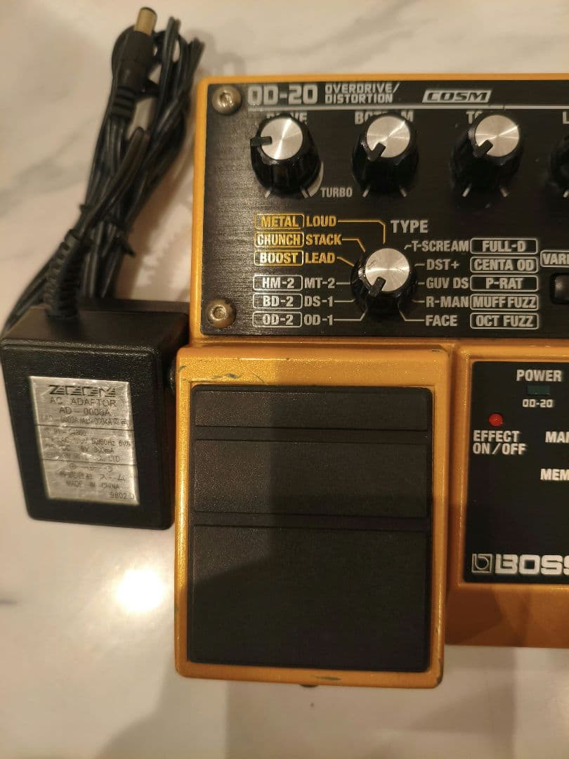 美品★BOSS OD-20 ディストーションエフェクター