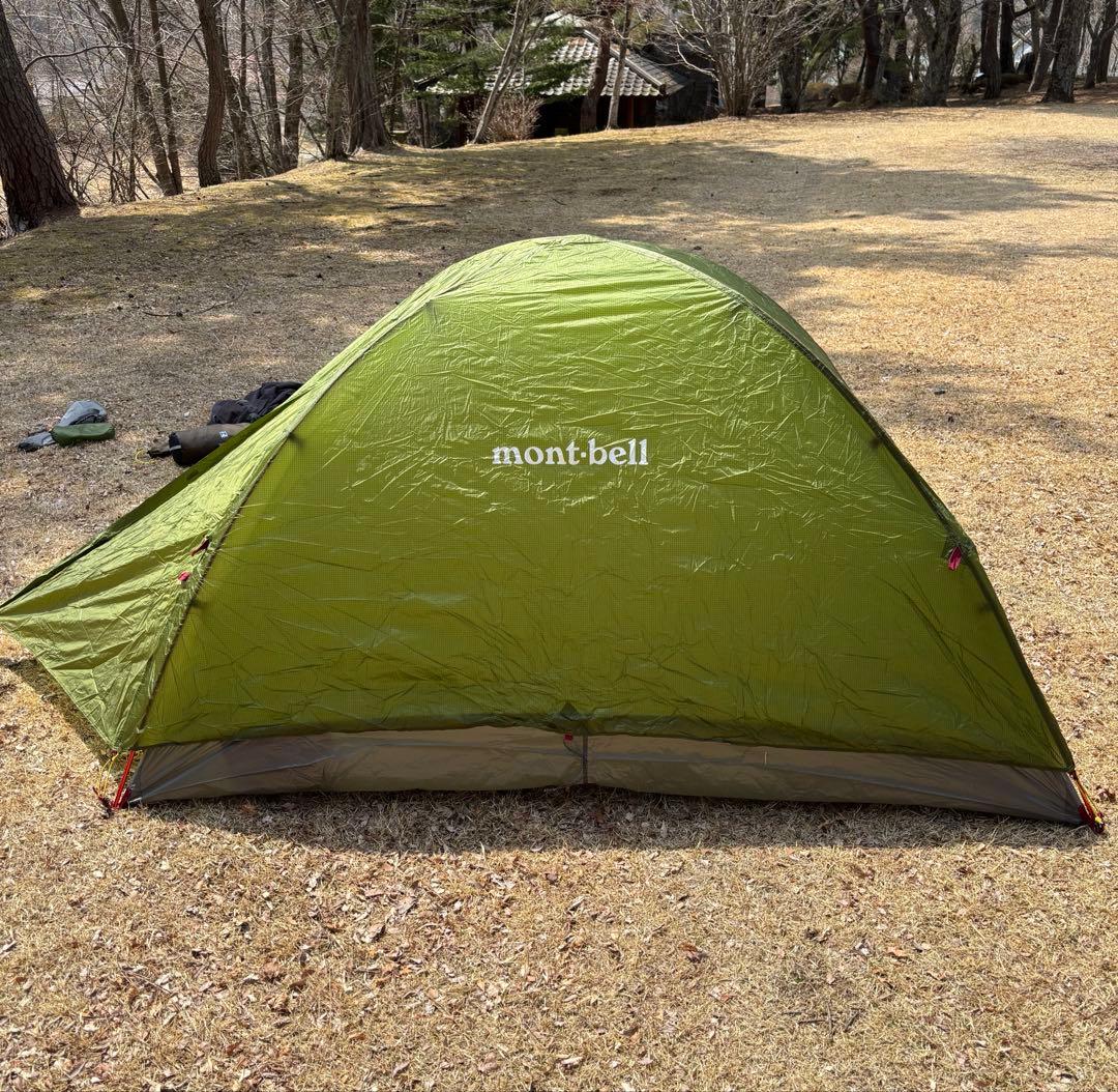 montbell ステラリッジ2 テント 2人用 登山 キャンプ