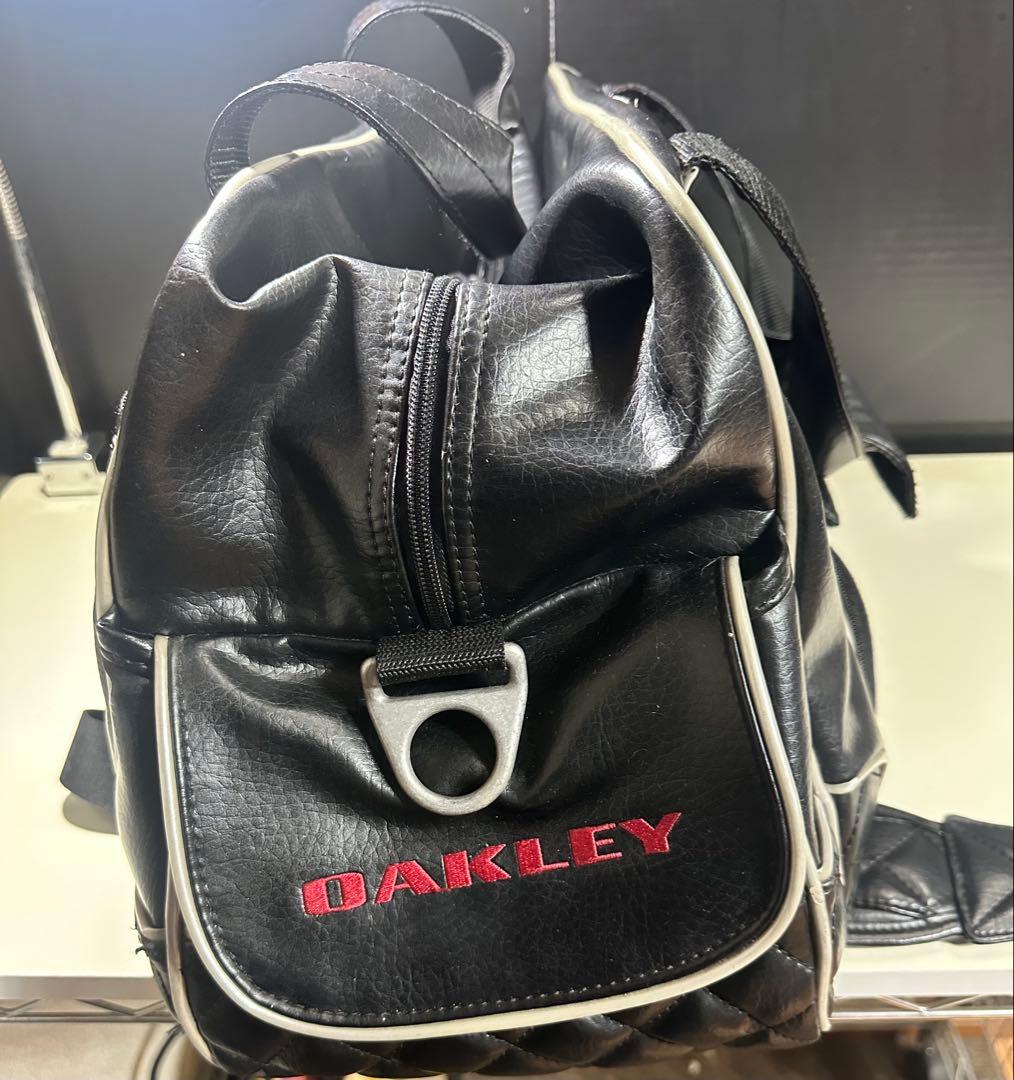 OAKLEY ボストンバッグ ゴルフシューズ収納　ブラック