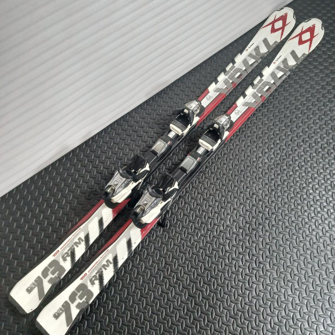 【159cmメンテ済み】中古スキー板 VOLKL フォルクル