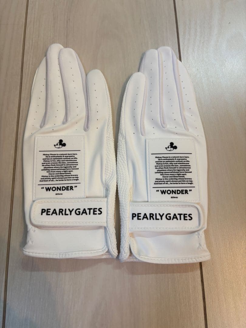 【新品未使用】PEARLY GATES ゴルフグローブ WONDER 両手