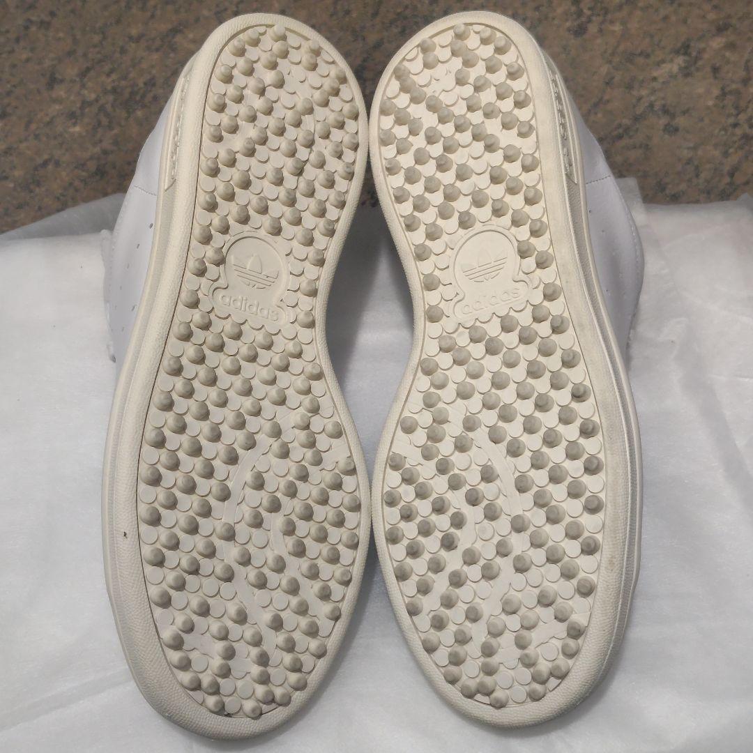 【美品】adidas stansmith レザー スパイクレス ゴルフシューズ