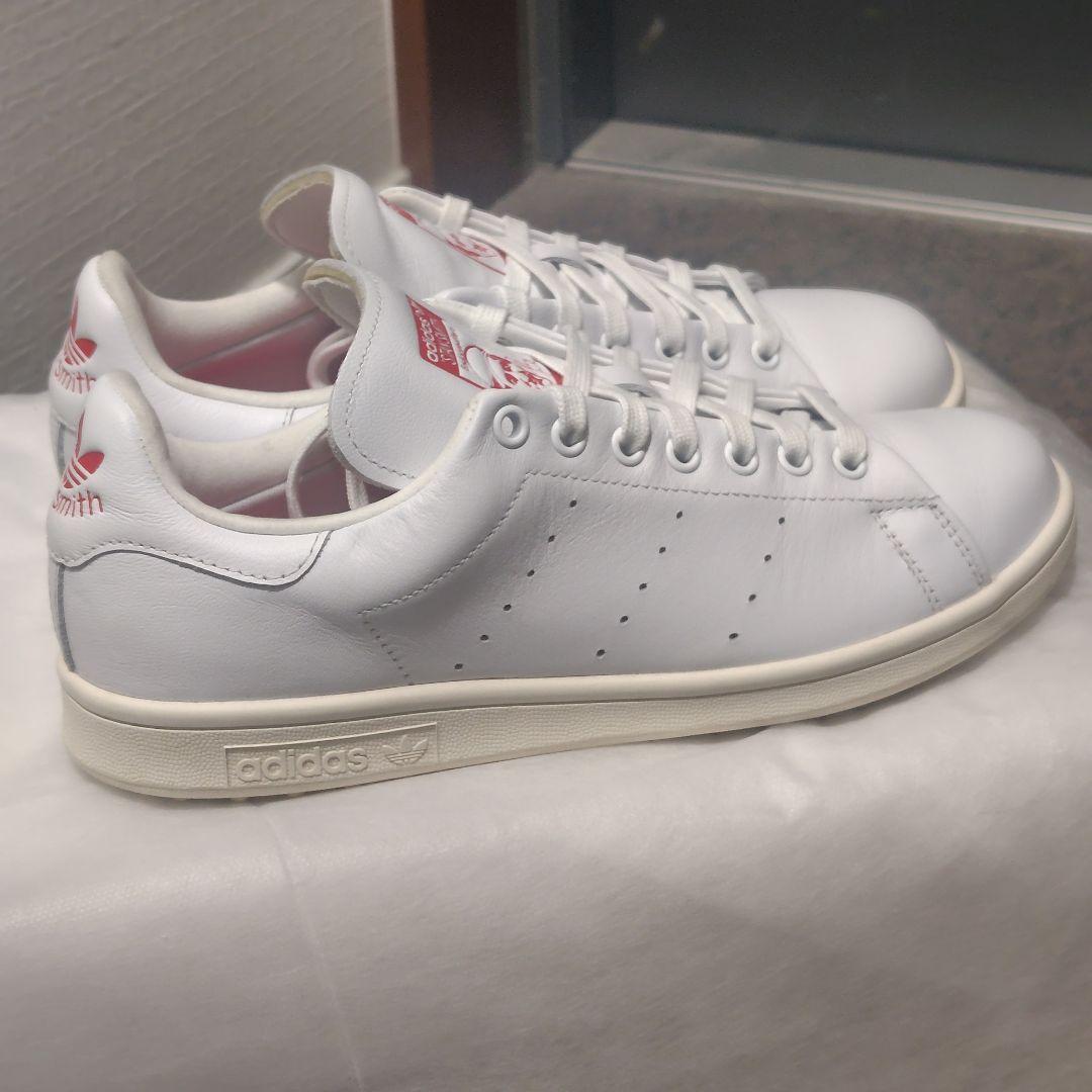 【美品】adidas stansmith レザー スパイクレス ゴルフシューズ