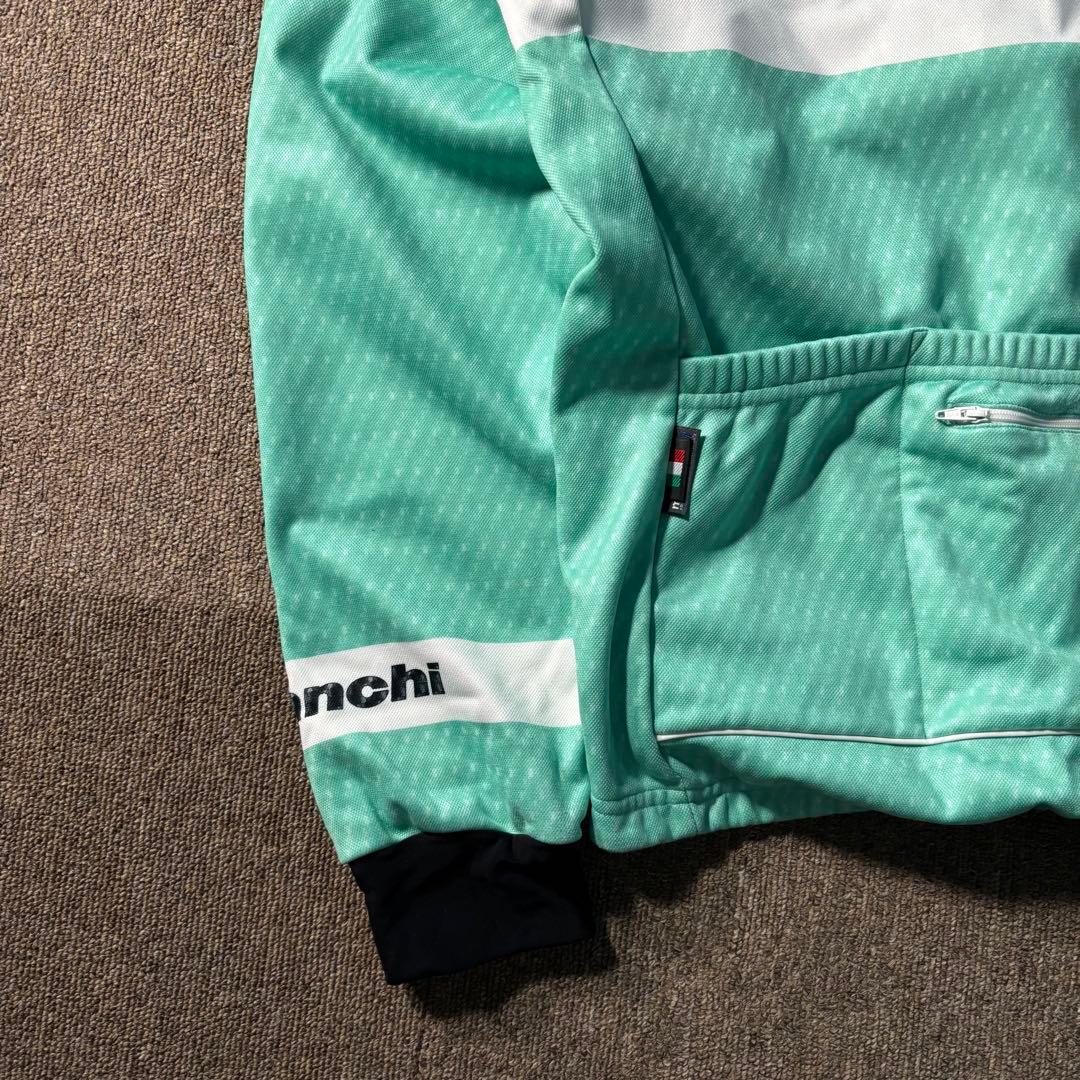 イタリア製 Bianchi ジャージ トラックジャケット サイクルウェア