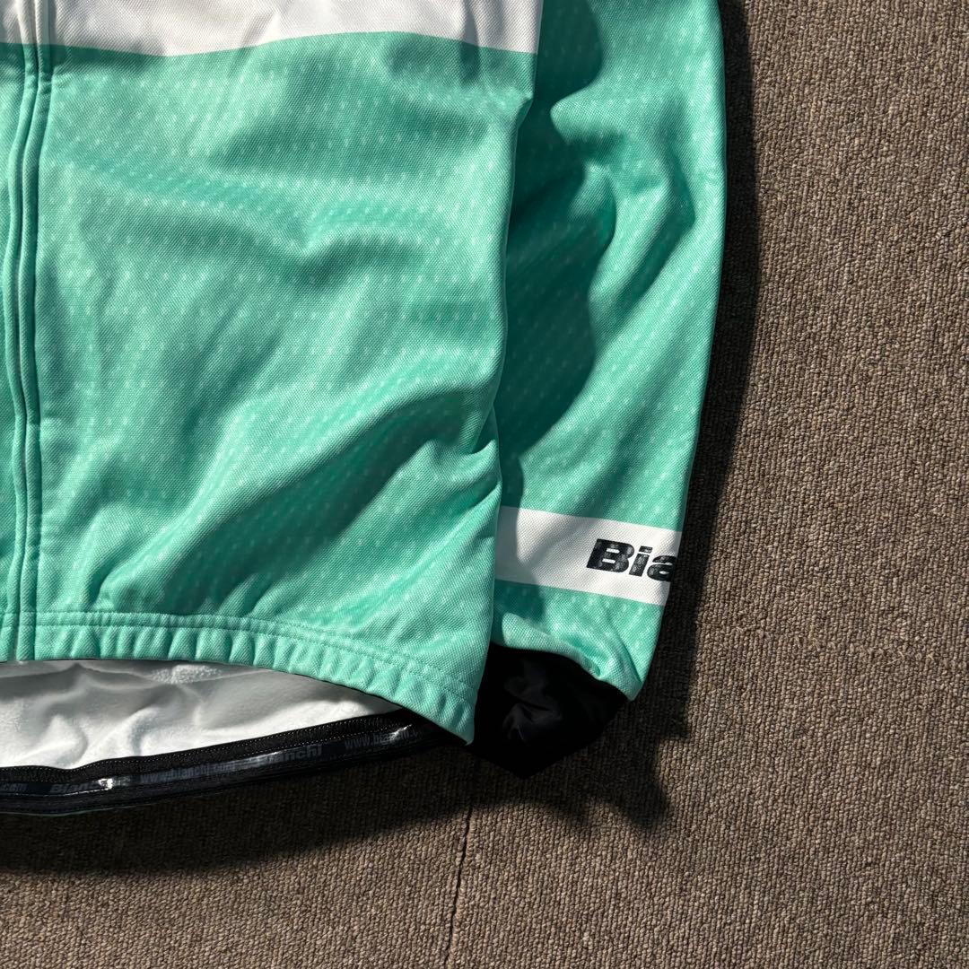 イタリア製 Bianchi ジャージ トラックジャケット サイクルウェア