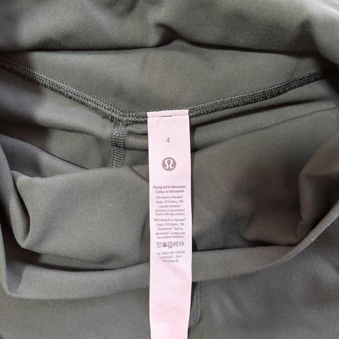 lululemon ルルレモン レギンス ヨガパンツ サイズ4 ダークグリーン