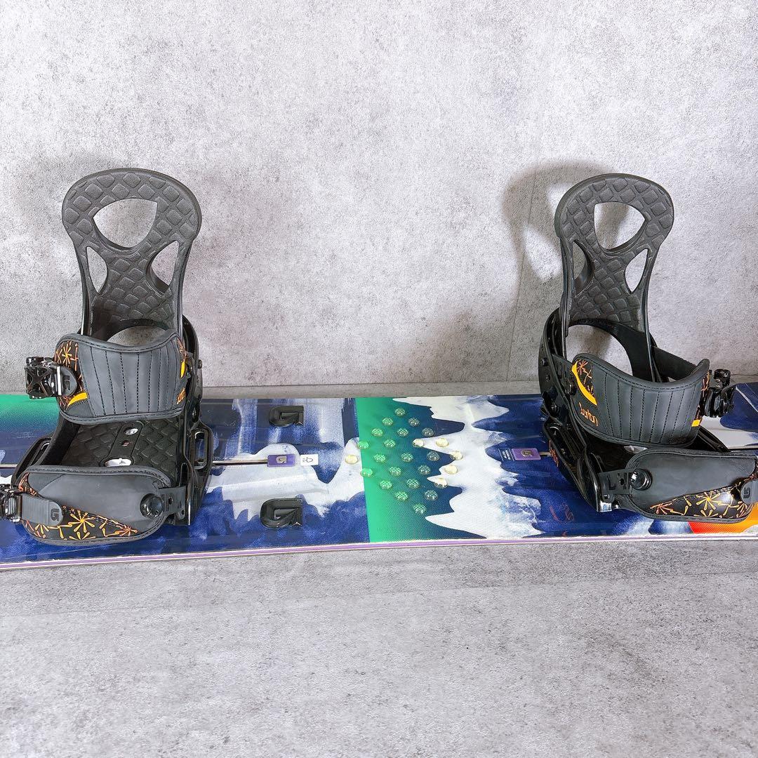 【BURTONセット】レディーススノーボード　 バートン　140cm バイン付き
