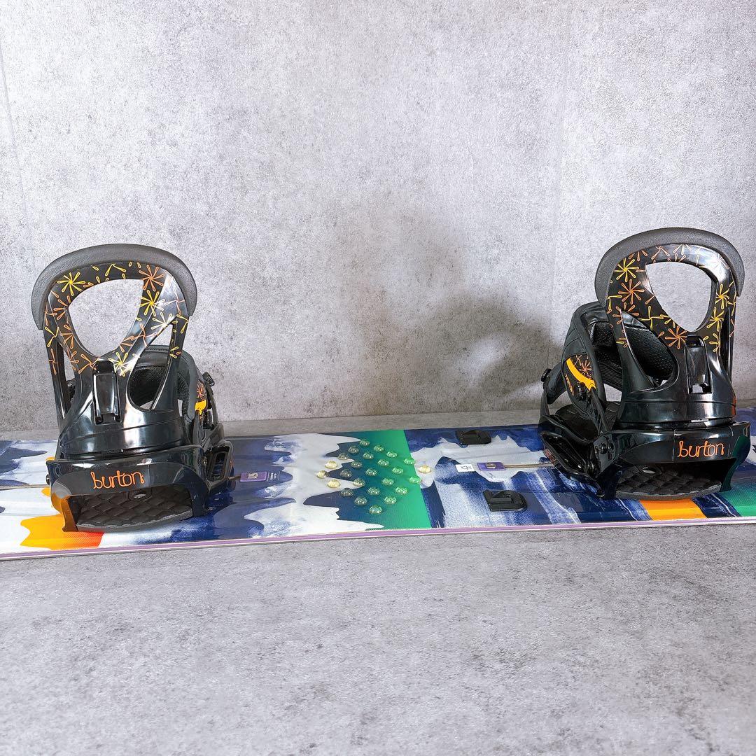 【BURTONセット】レディーススノーボード　 バートン　140cm バイン付き