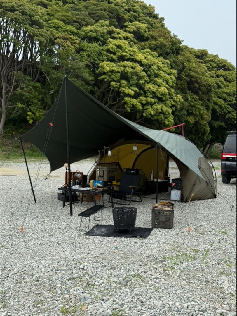 TOMOUNT タープtc 八角形 ポリコットンタープ 5m