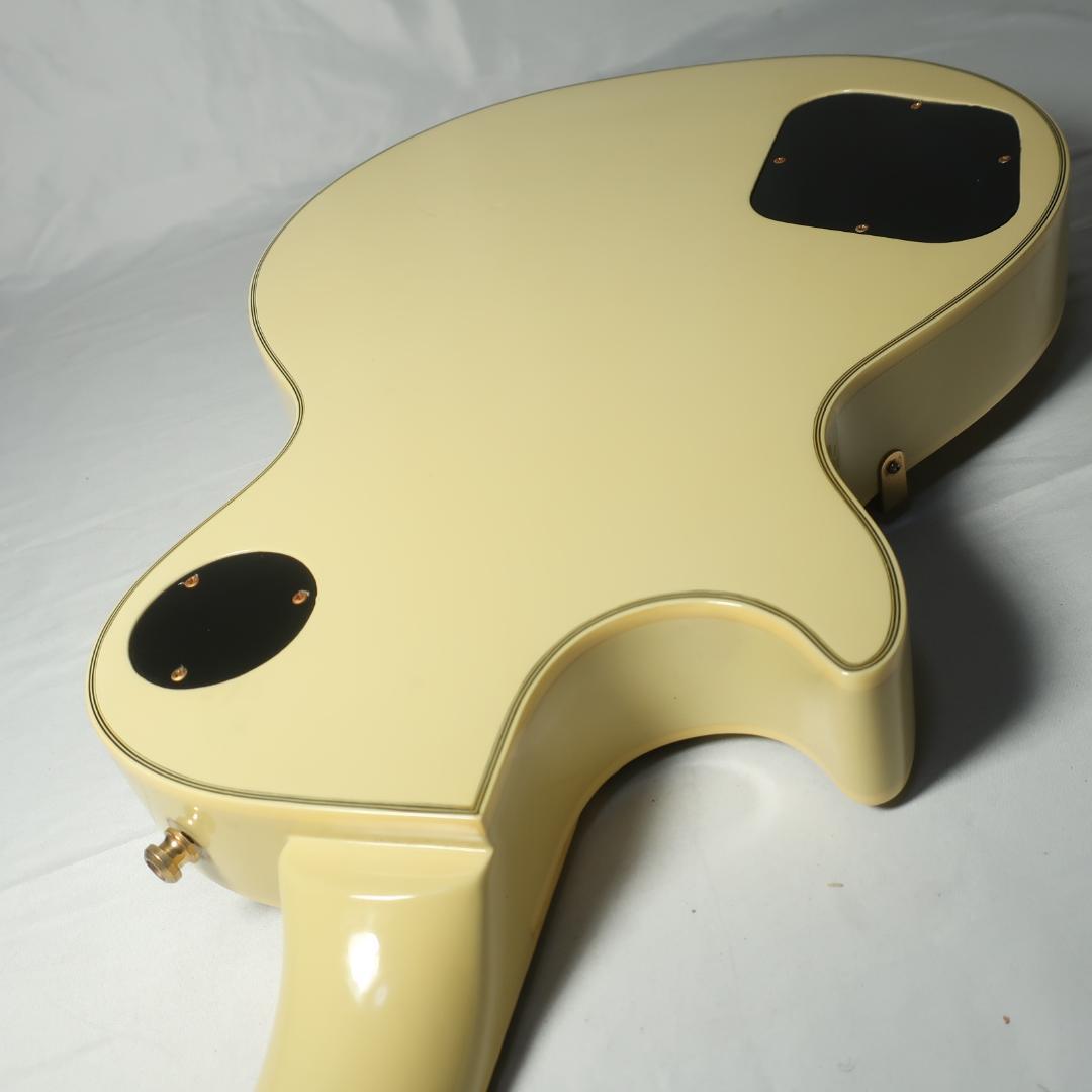 Burny レスポールカスタム エレキギター ケース付 フレットバインディング
