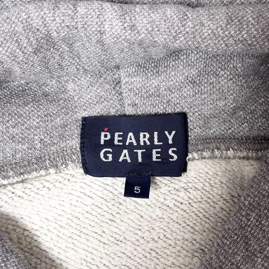 【美品】PEARLY GATES パーリーゲイツ　フルジップパーカー　サイズ5
