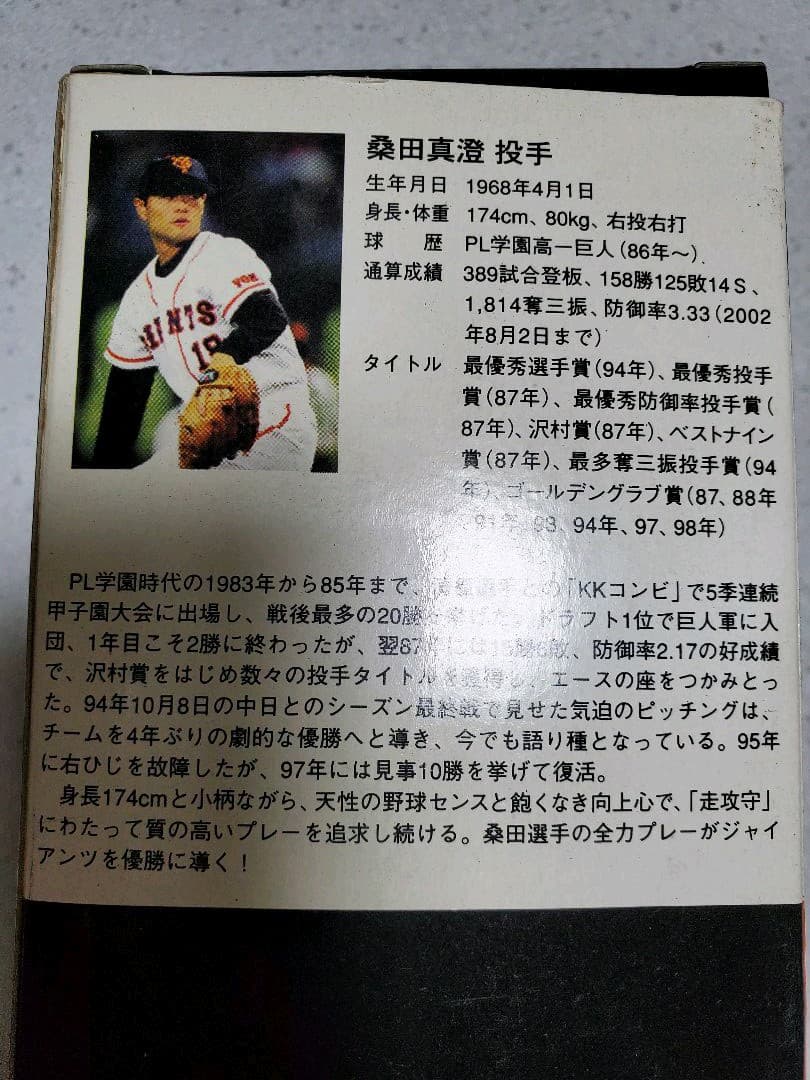 桑田真澄  バブルヘッド