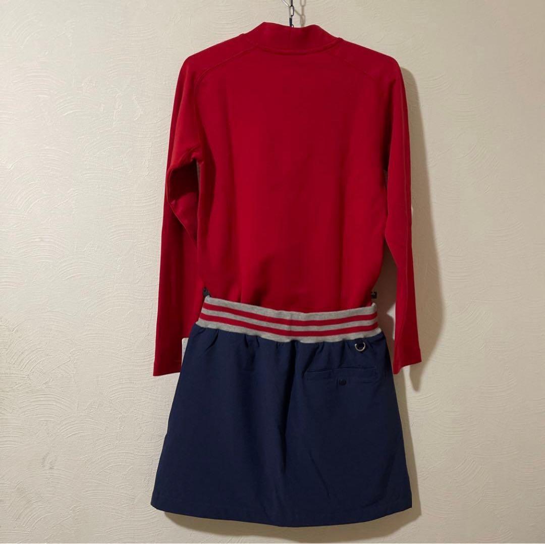 新品M チャンピオンGOLF 上下セット❤️ モックネックシャツ&中綿スカート