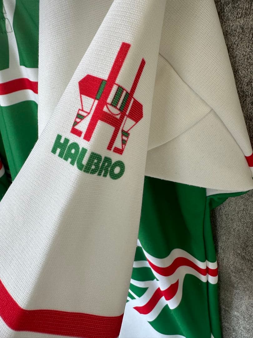 HALBRO ヴィンテージ イングランド製 緑×白×赤 マルチカラー