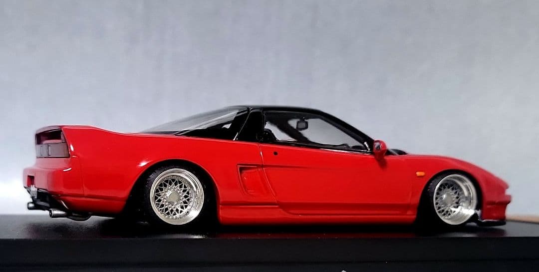 1/43　ホンダ　NSX改　1990　BBS-RS　アルミ製　深リム　国産名車