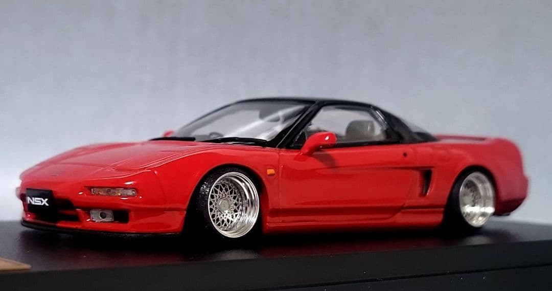 1/43　ホンダ　NSX改　1990　BBS-RS　アルミ製　深リム　国産名車