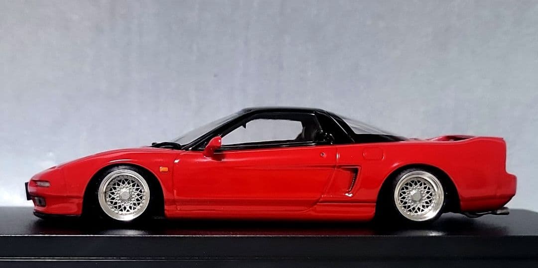 1/43　ホンダ　NSX改　1990　BBS-RS　アルミ製　深リム　国産名車