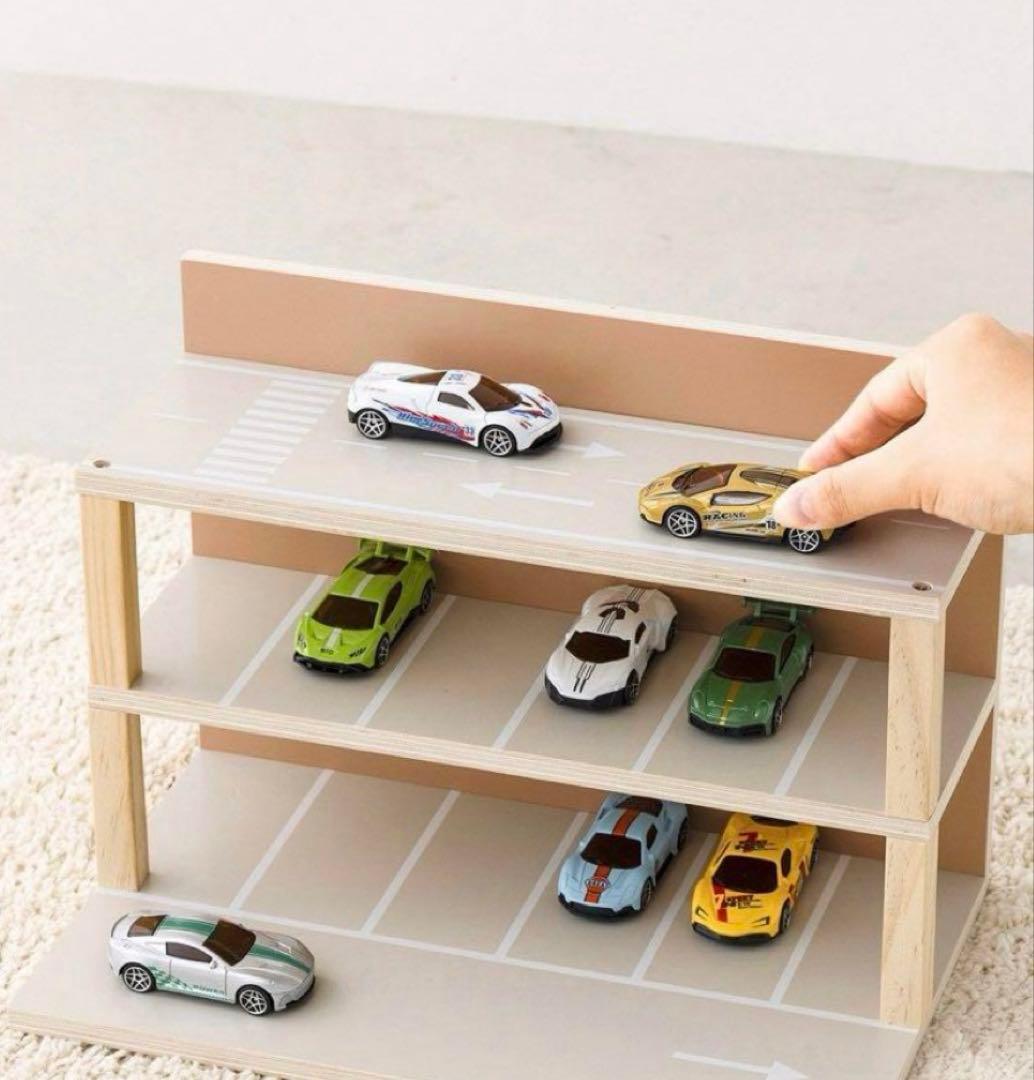 スリーズ　ミニカー　駐車場セット 3点セット