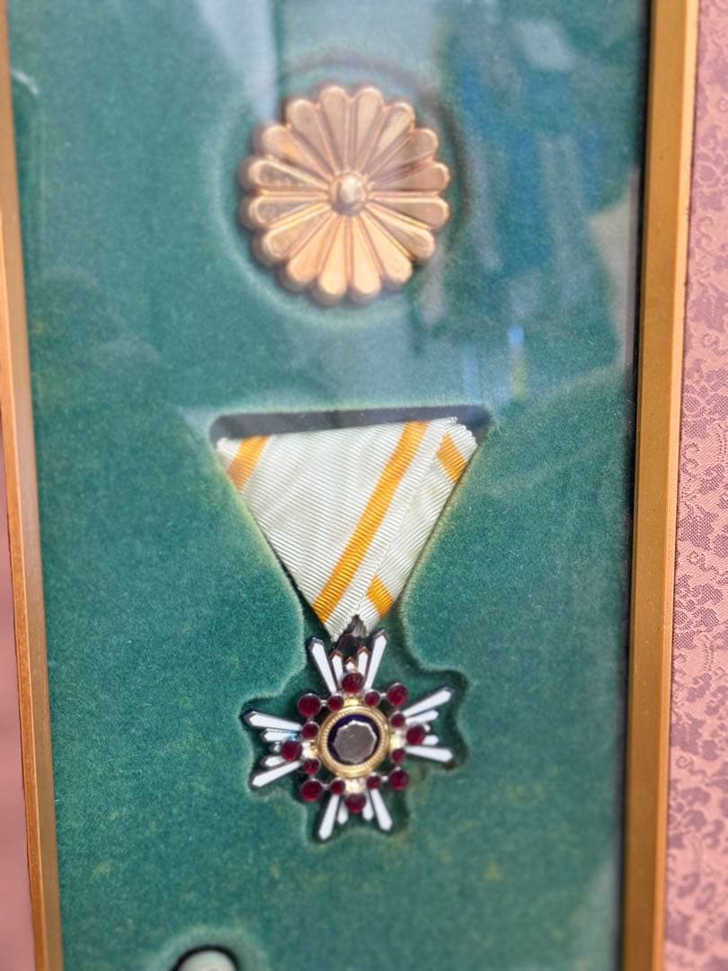 T17 勲章 勲五等 瑞寶章 額装品