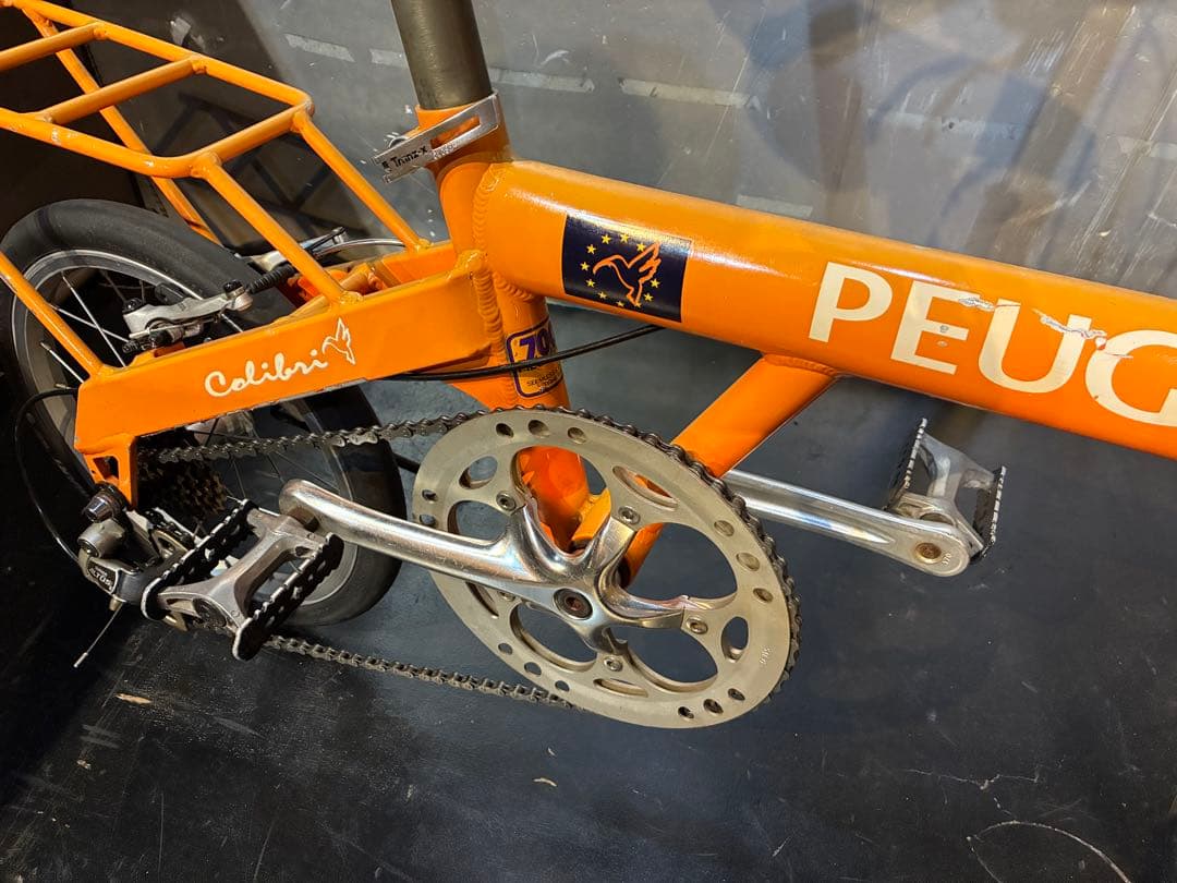 D29 訳有 中古折りたたみ自転車/PEUGEOT プジョーコリブリ 16インチ