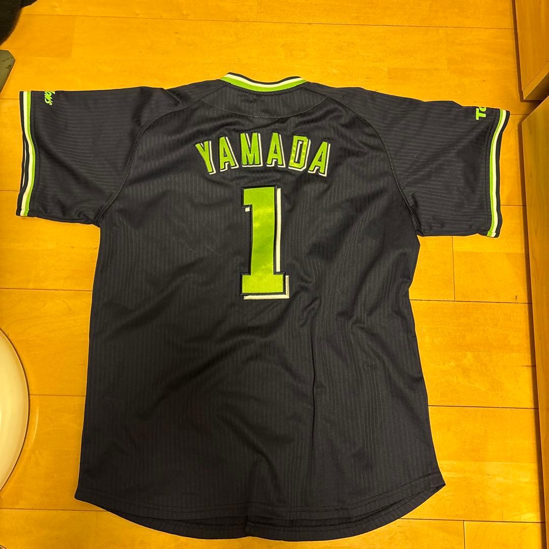 東京ヤクルトスワローズレプリカユニフォーム　ビジター　山田哲人　S