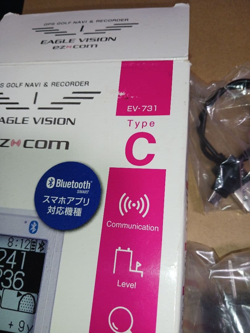 朝日ゴルフ　EAGLE VISION ez com EV−731 GPSナビ