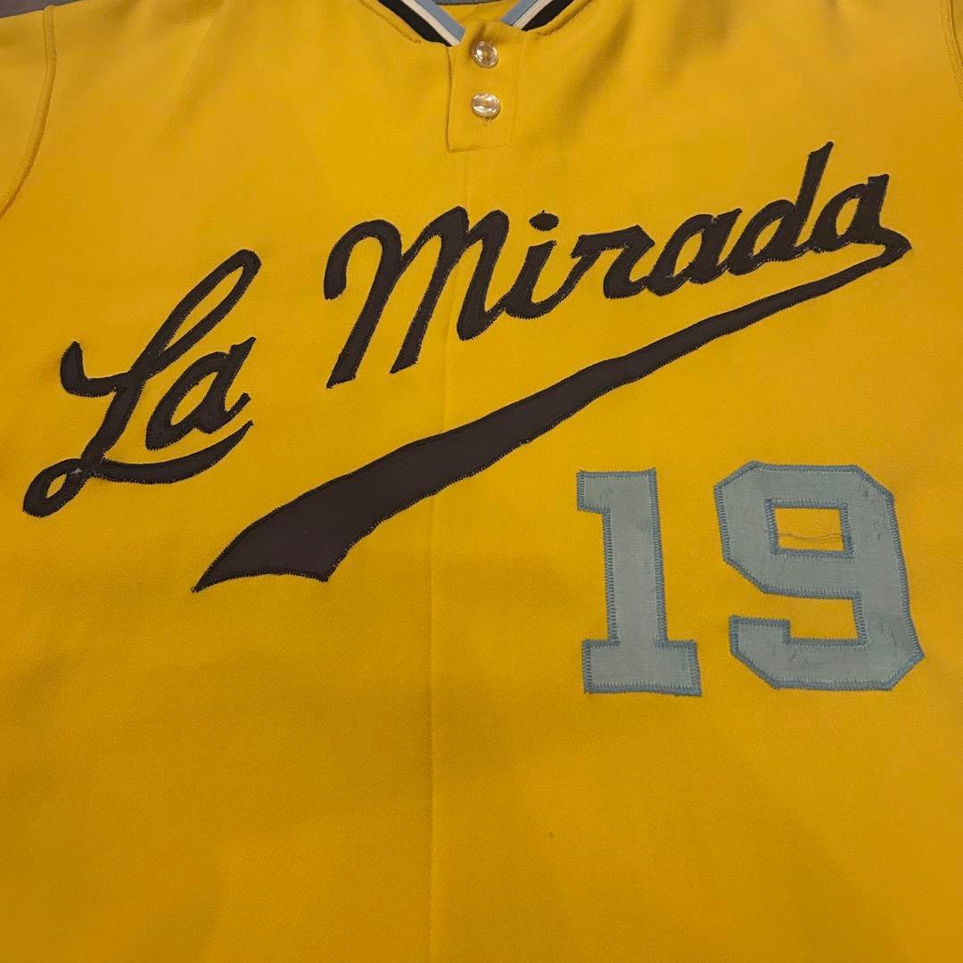 90s la baseball shirt ヘンリーネック ゲーム シャツ