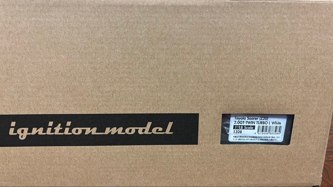 イグニッションモデル 1/18 トヨタソアラ2.0GTツインターボL 白　美品