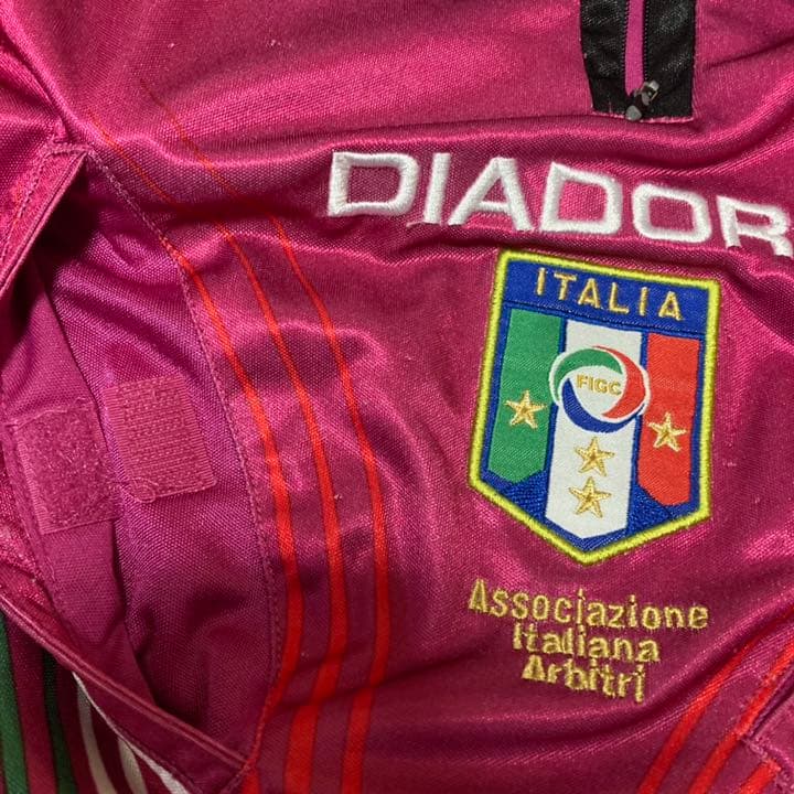 サッカー セリエA レフェリー シャツ ディアドラ 審判