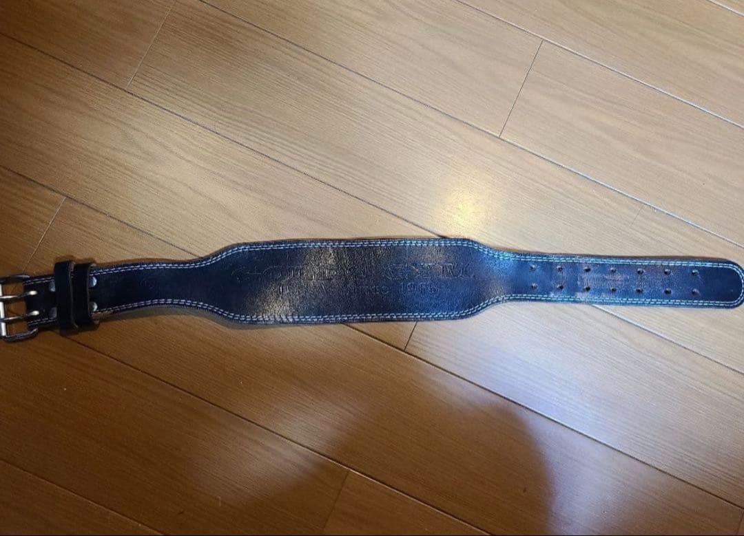 ゴールドジム　EXレザーベルト　Sサイズ