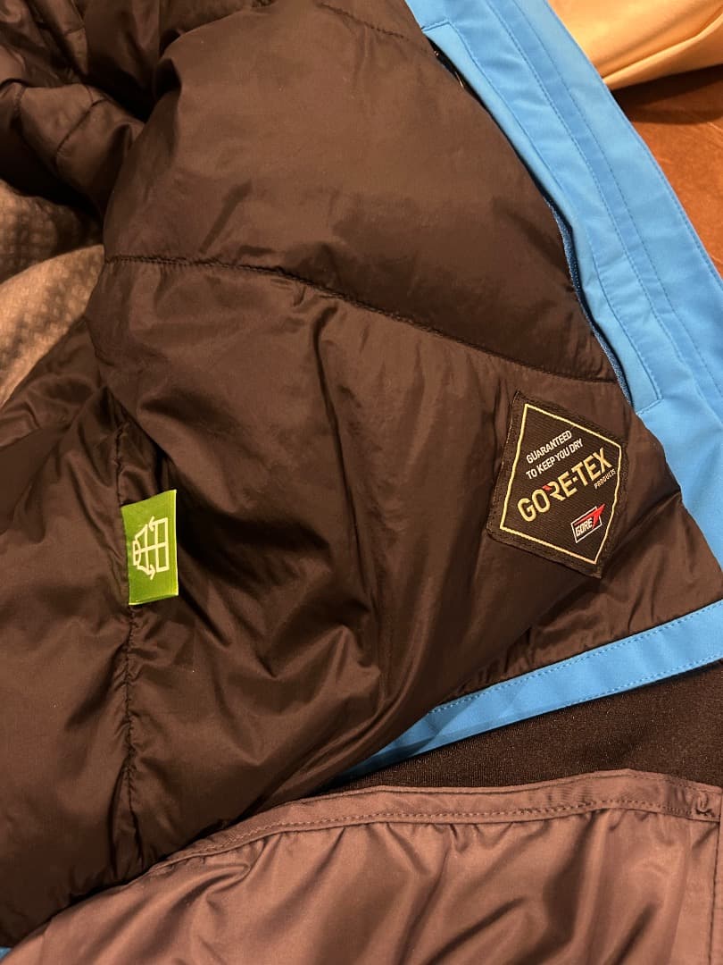 Goldwin GORE-TEX スキーウェア Mサイズ 水色