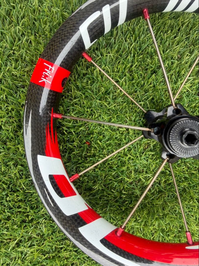 【美品】FUJIN ランバイク用 カーボンホイール SAKURA 12インチ