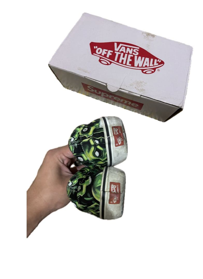 2018ss supreme vans スカル 箱送料かかるんで送んないです