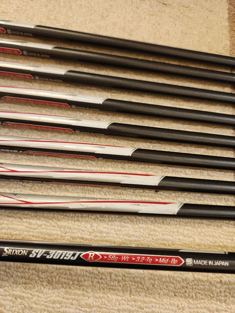 SRIXON スリクソン GiE（初代）アイアンセット　９本セット（#4～SW）