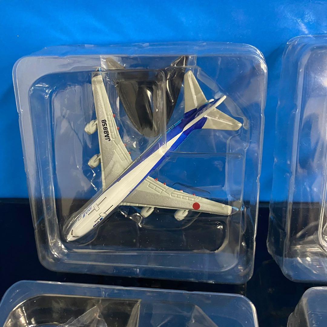 全日空　飛行機　合金フィギュア　4機  JA8744 JA8755