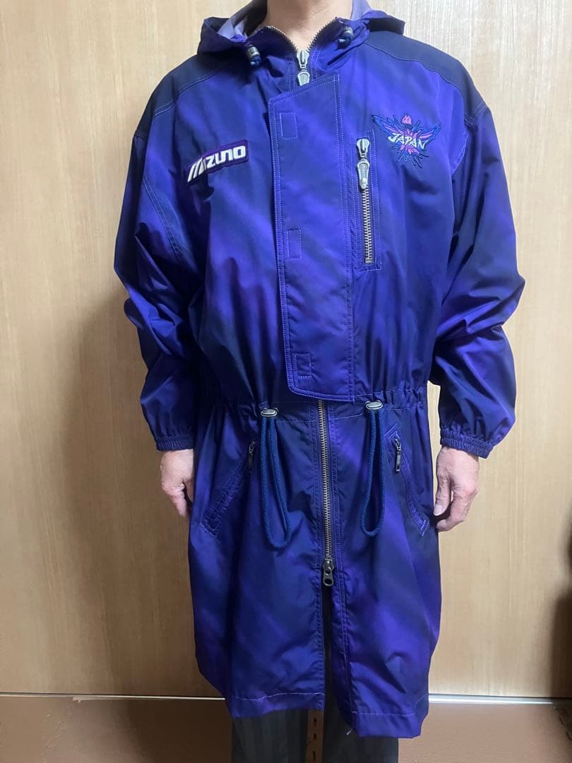 Mizuno 紫色 ベンチコート 局美品⚠️説明欄必読