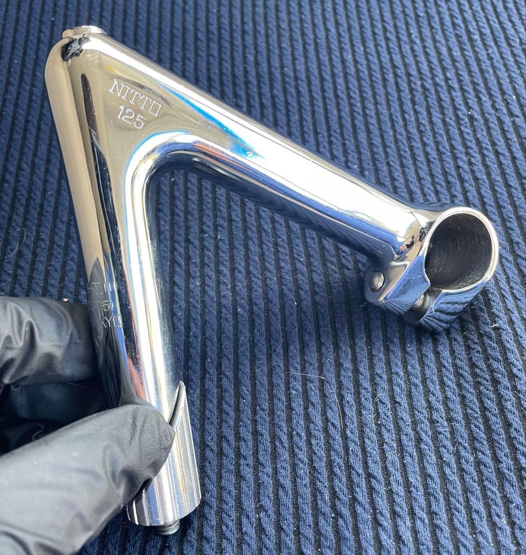NJS NITTO ステム　125mm58° 競輪　ピスト　ロードバイク
