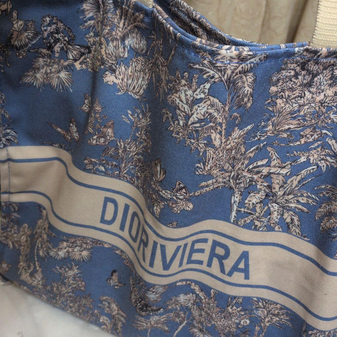 CHRISTIAN DIOR　新品未使用　2個チャーム付き 花柄トートバッグ