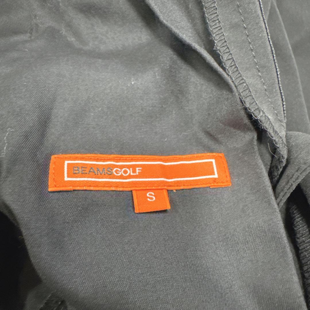 新品タグ⭐️BEAMS GOLF ストレッチパンツ ロゴジップ ブラック S