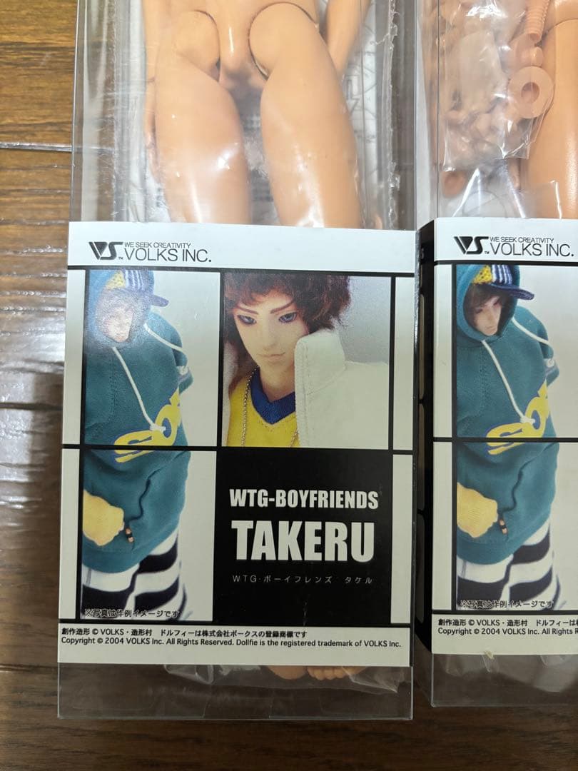 ボークス　WTG-BOYFRIENDS TAKERU 5体セット