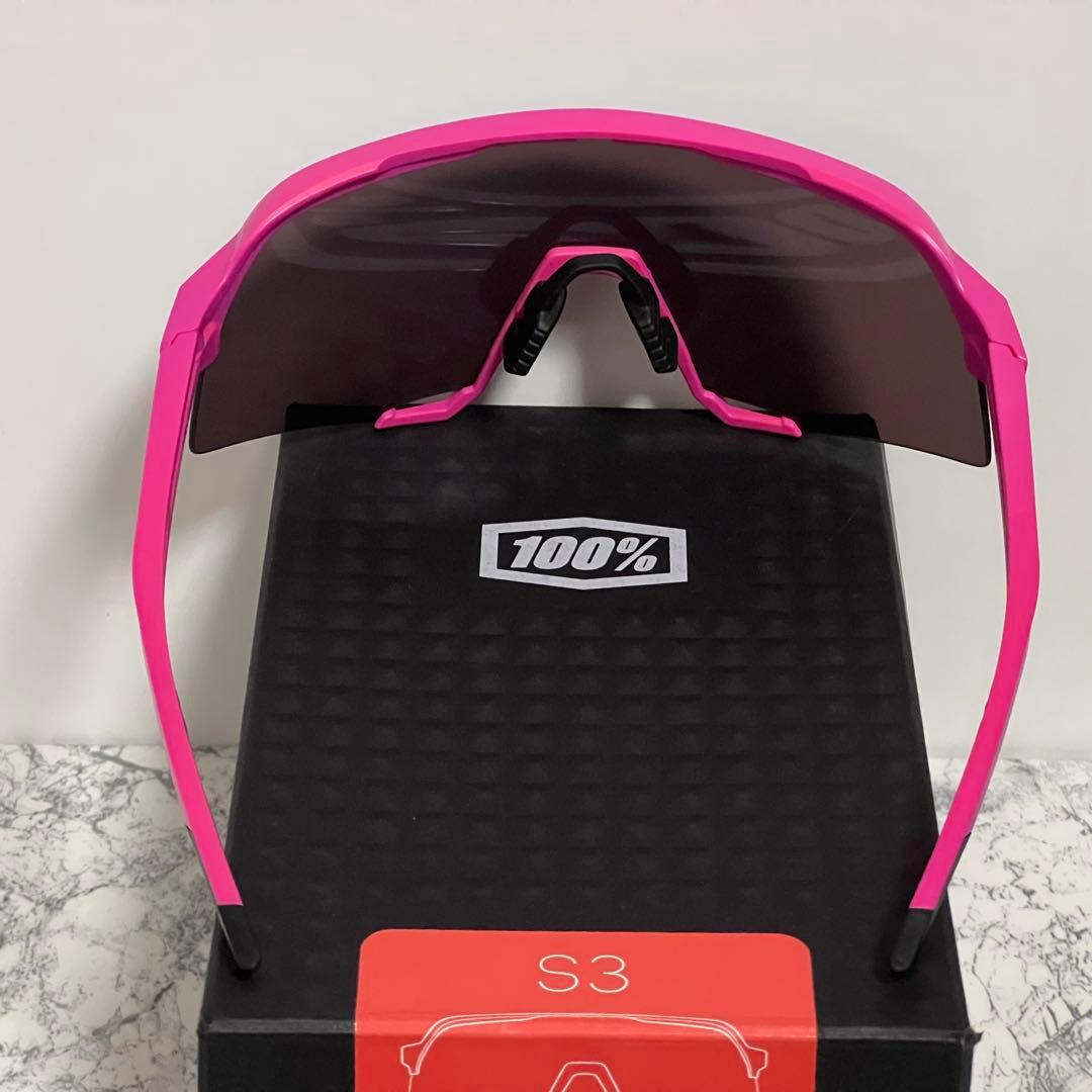 100% ワンハンドレッド サングラス S3 Pink HIPER Blue