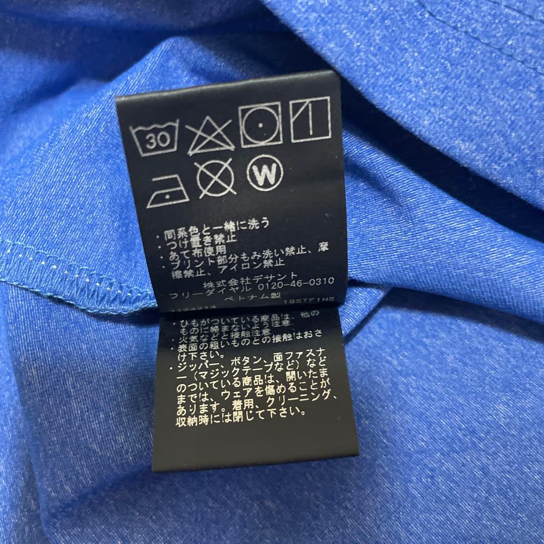 新品タグ付 DESCENTE GOLF デサントゴルフ ハーフジップシャツ L