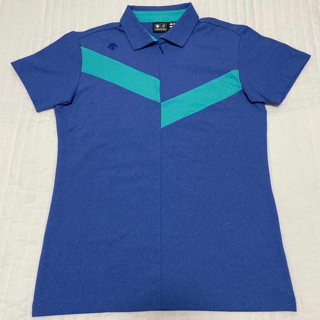 新品タグ付 DESCENTE GOLF デサントゴルフ ハーフジップシャツ L
