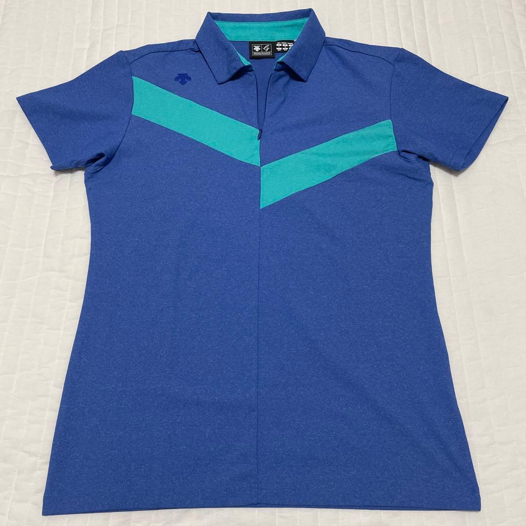 新品タグ付 DESCENTE GOLF デサントゴルフ ハーフジップシャツ L