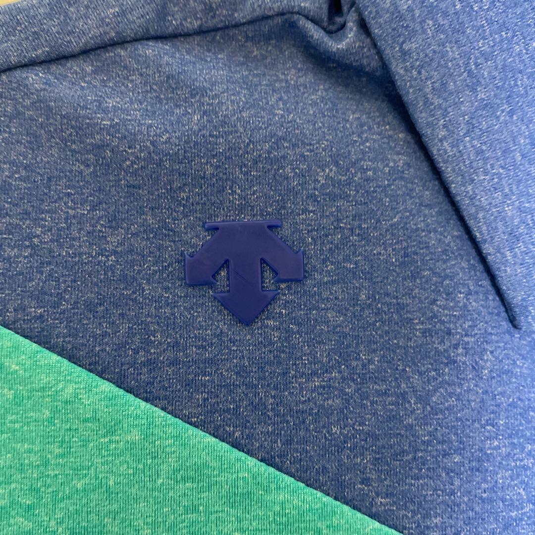 新品タグ付 DESCENTE GOLF デサントゴルフ ハーフジップシャツ L
