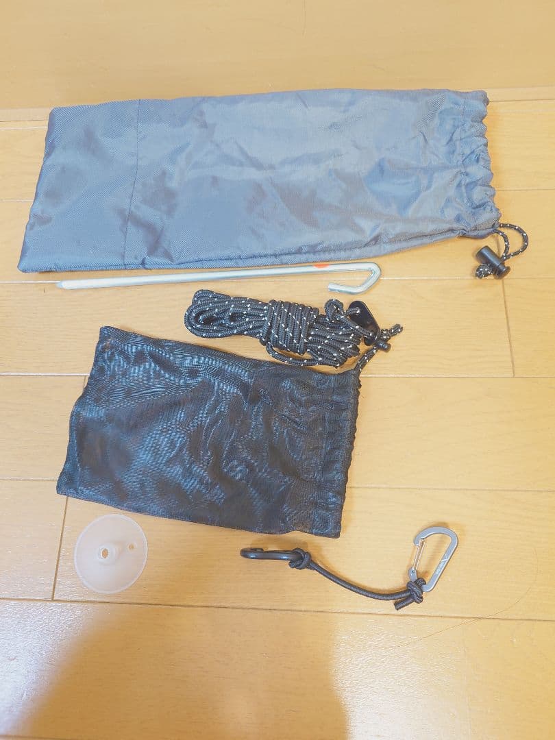 【美品 限定品】テンマク サーカスST DXブラック(フロントフラップセット）